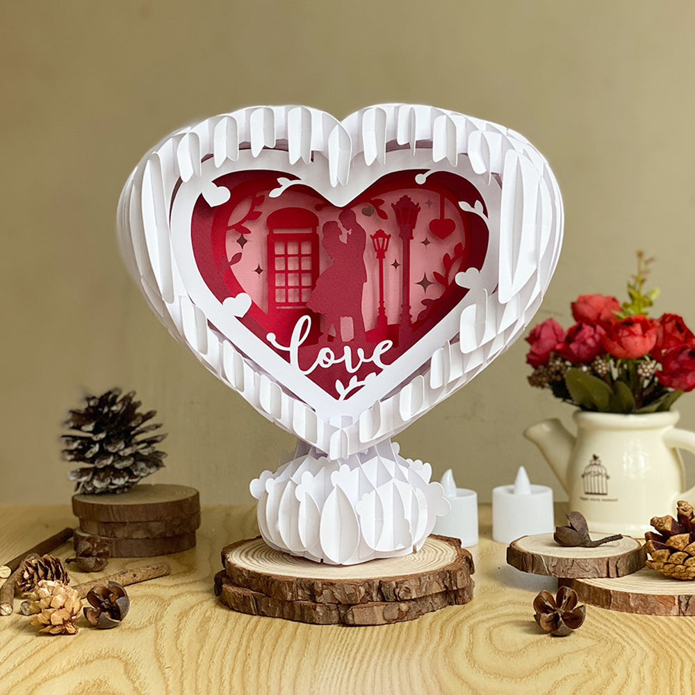 Love 5 – 3D Pop-Up Card SVG File for Cricut & Silhouette