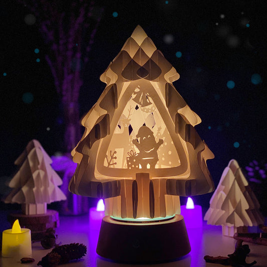 Xmas 1 – 3D Pop-Up Card SVG File for Cricut & Silhouette