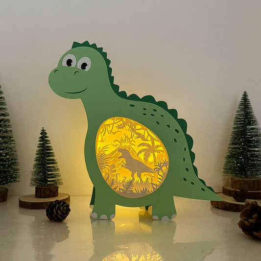 Dinosaurs – 3D Box SVG File for Cricut & Silhouette