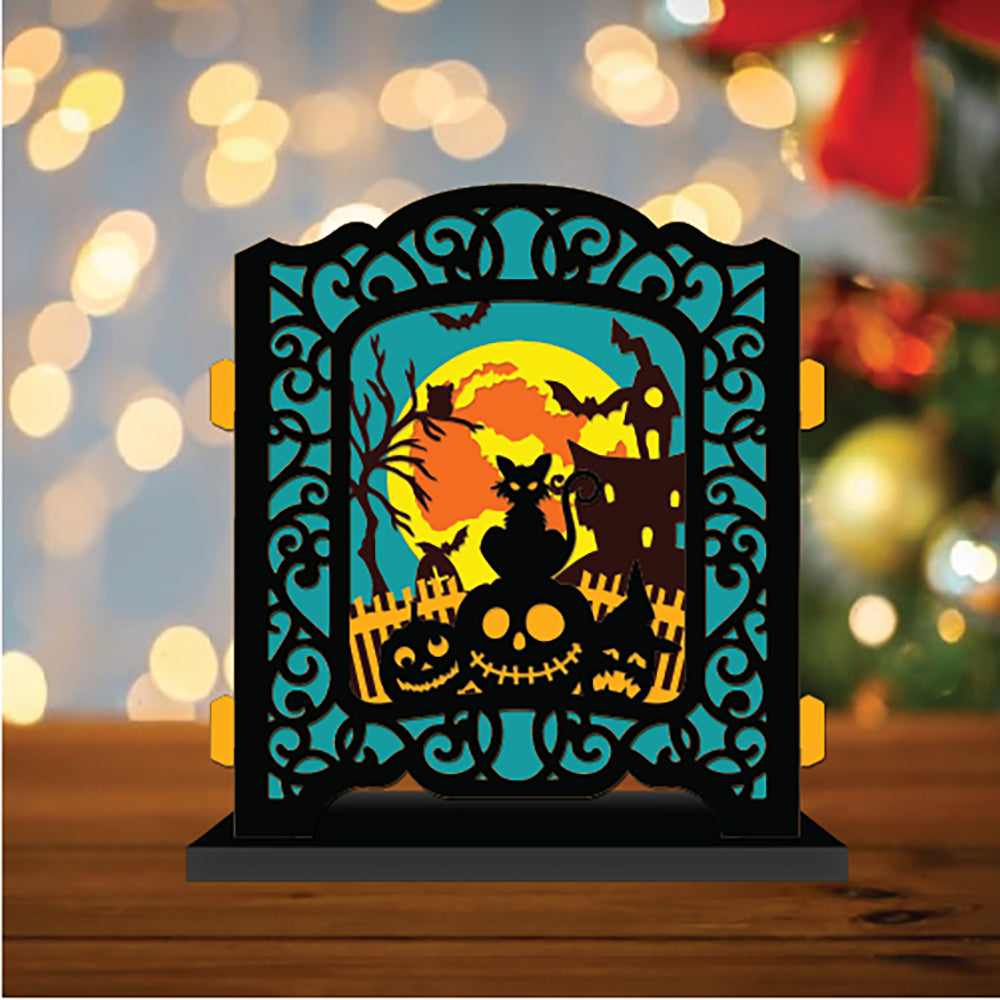 Halloween 2 – 3D Pop-Up Card SVG File for Cricut & Silhouette
