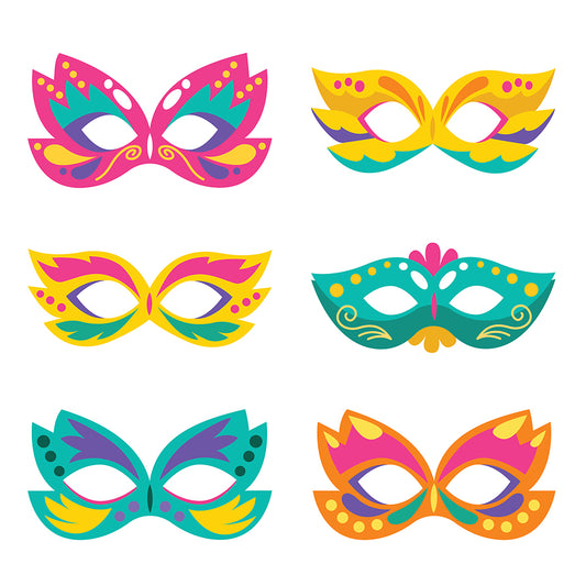 Carnival Masks - Cricut File - VEKTOR KRAFT