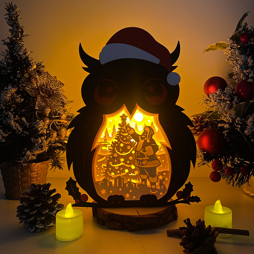 Christmas Santa 1 – 3D Box SVG File for Cricut & Silhouette