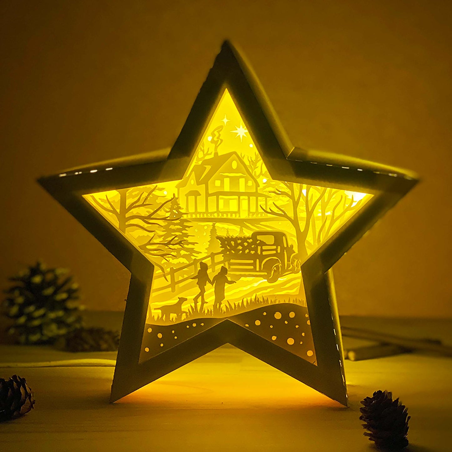 Xmas 3 – 3D Box SVG File for Cricut & Silhouette