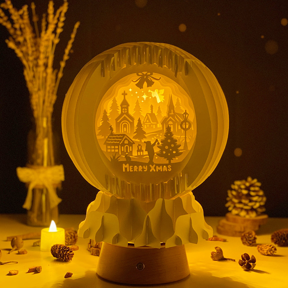 Xmas 3 – 3D Pop-Up Card SVG File for Cricut & Silhouette