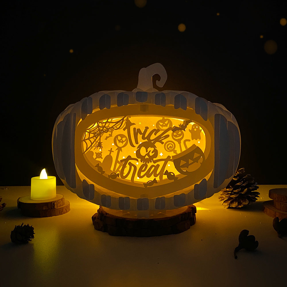 Trick Or Treat – 3D Pop-Up Card SVG File for Cricut & Silhouette