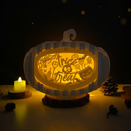 Trick Or Treat – 3D Pop-Up Card SVG File for Cricut & Silhouette
