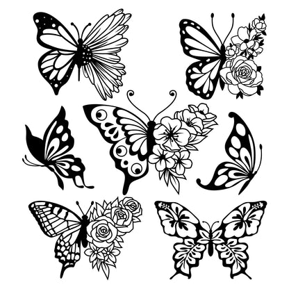 Butterfly 2 – 3D Lightbox SVG File for Cricut & Silhouette