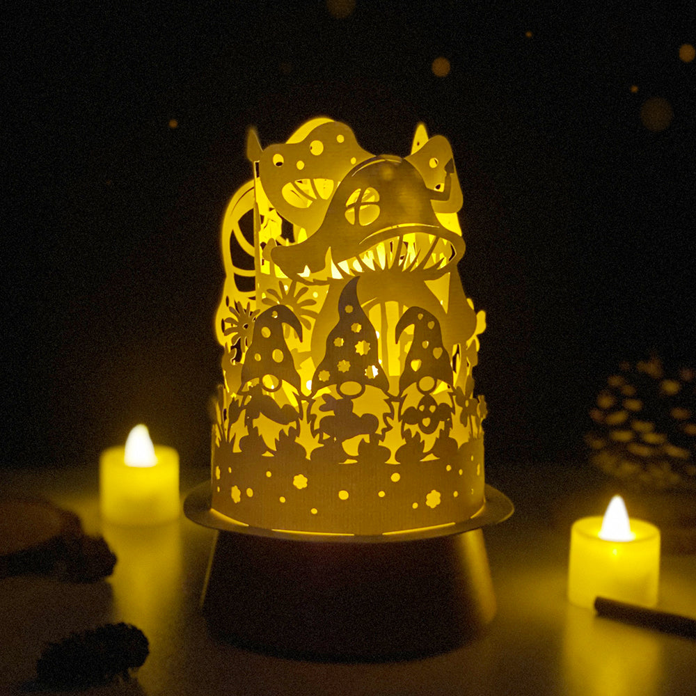 Easter Gnome – 3D Lantern SVG File for Cricut & Silhouette