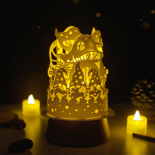 Easter Gnome - 3D Dome Lantern File - Cricut File  - VEKTOR KRAFT