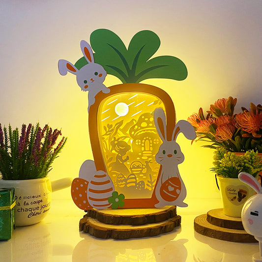 Easter Egg – 3D Carrot box 2 File - Cricut File - VEKTOR KRAFT