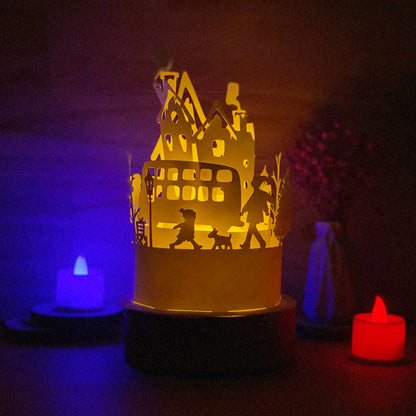 Xmas 6 – 3D Lantern SVG File for Cricut & Silhouette