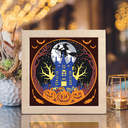 Halloween 30 – 3D Shadow Box SVG File for Cricut & Silhouette