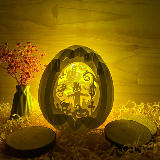 Halloween 1 – 3D Pop-Up Card SVG File for Cricut & Silhouette