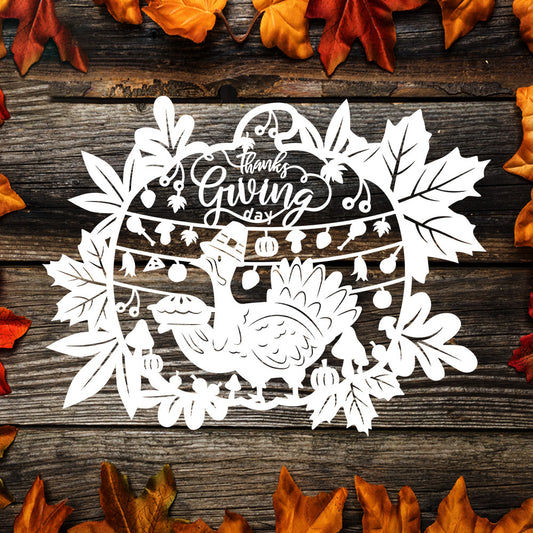 Thanksgiving Day 1 – Kirigami - Cricut File - VEKTOR KRAFT