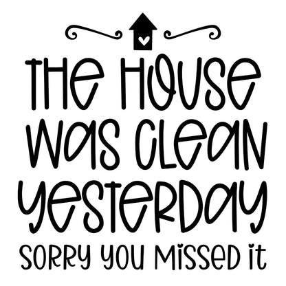 House Was Clean - Cricut File - VEKTOR KRAFT