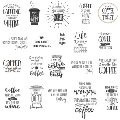 Funny Coffee Quotes - Cricut File - VEKTOR KRAFT