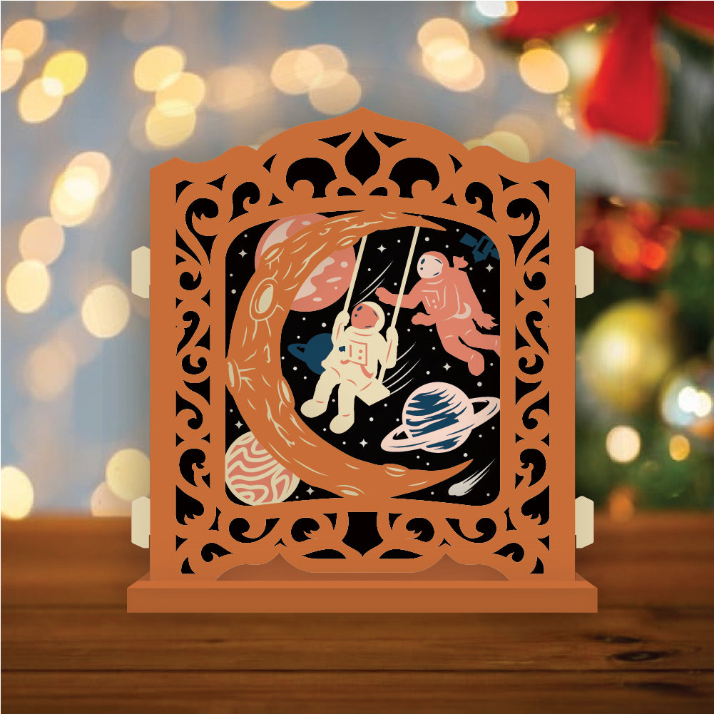 Astronaut – 3D Pop-Up Card SVG File for Cricut & Silhouette