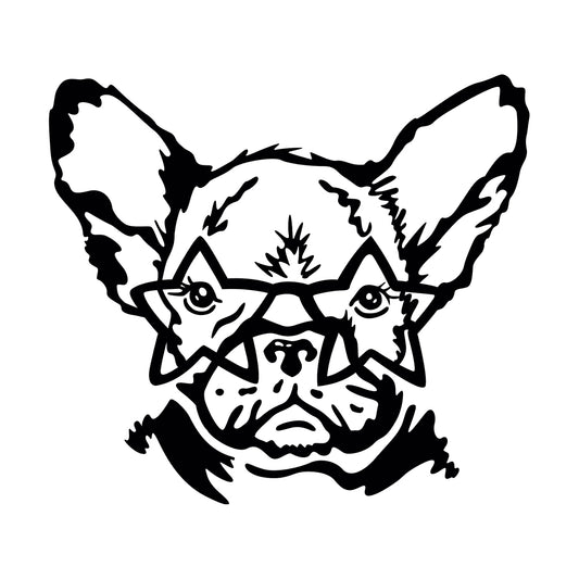 Dog With Star Glasses - Cricut File - VEKTOR KRAFT