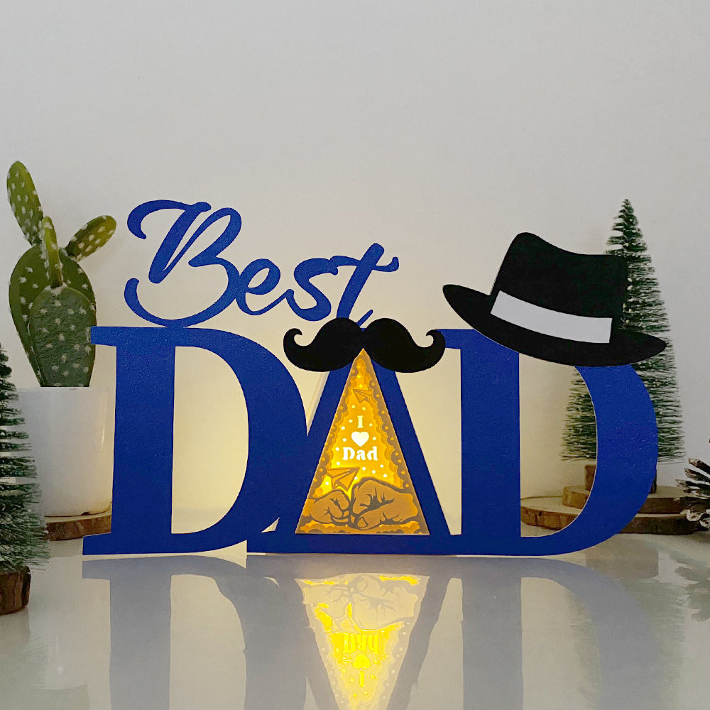 Love Dad – 3D Best Dad Box File - Cricut File - VEKTOR KRAFT