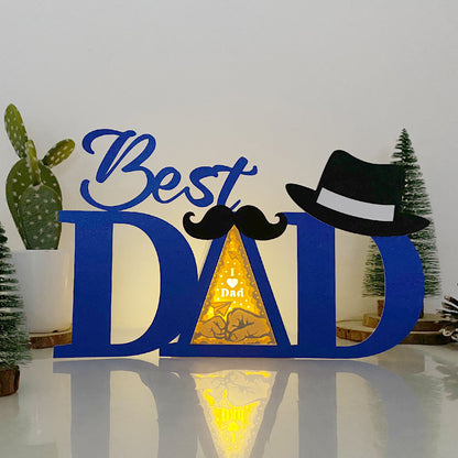 Love Dad – 3D Best Dad Box File - Cricut File - VEKTOR KRAFT
