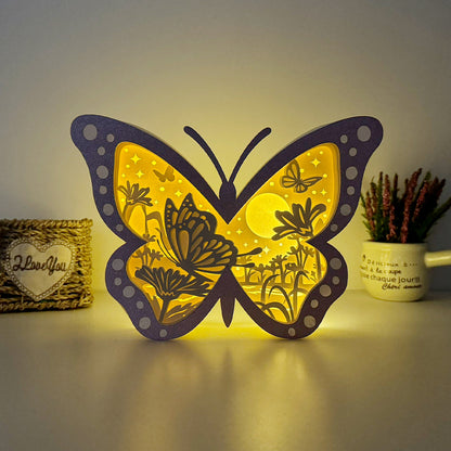 Butterfly – 3D Box SVG File for Cricut & Silhouette