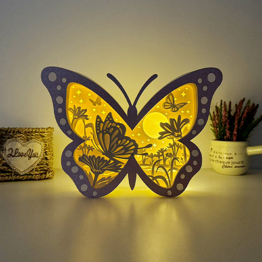 Butterfly – 3D Box SVG File for Cricut & Silhouette