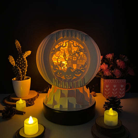 Spooky House – 3D Pop-Up Card SVG File for Cricut & Silhouette