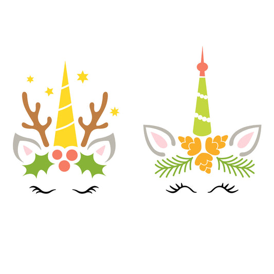 Christmas Unicorn 2 - Christmas Cricut File - VEKTOR KRAFT