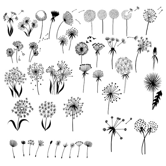 Dandelions - Cricut File - VEKTOR KRAFT