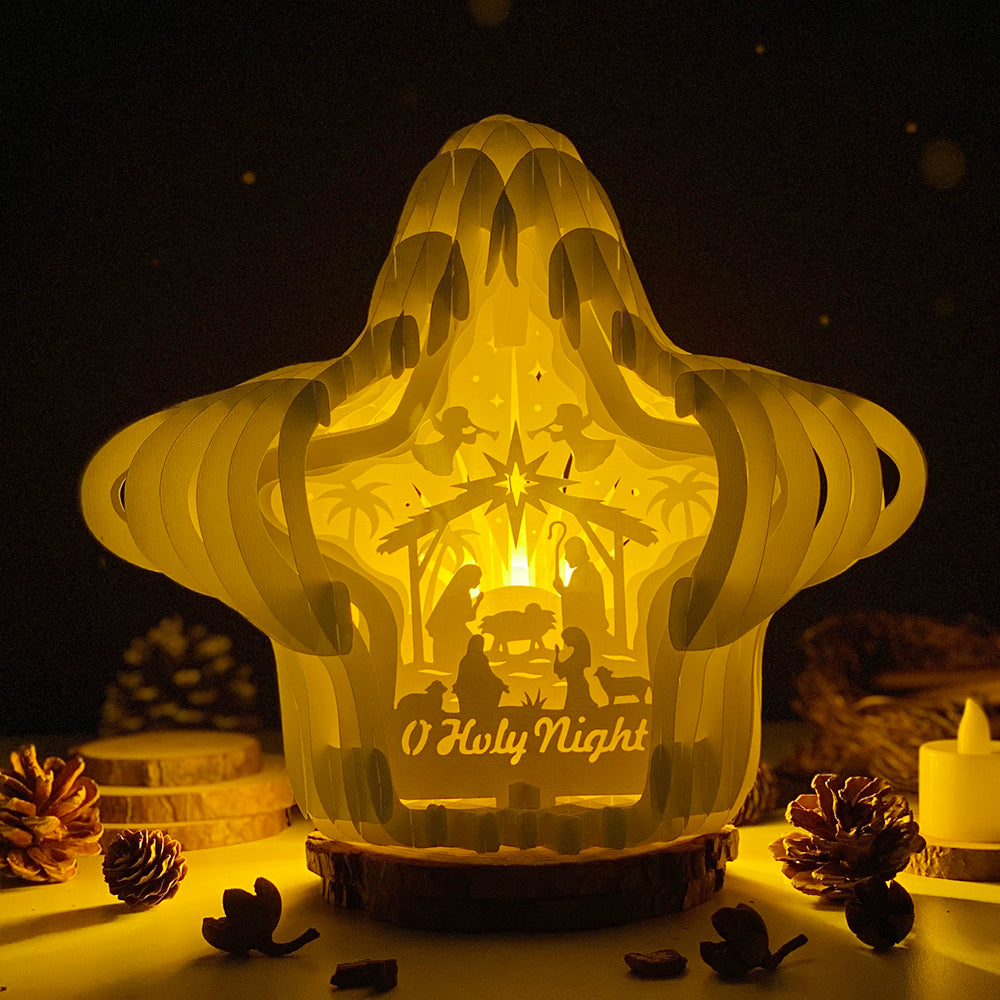 Nativity – 3D Pop-Up Card SVG File for Cricut & Silhouette