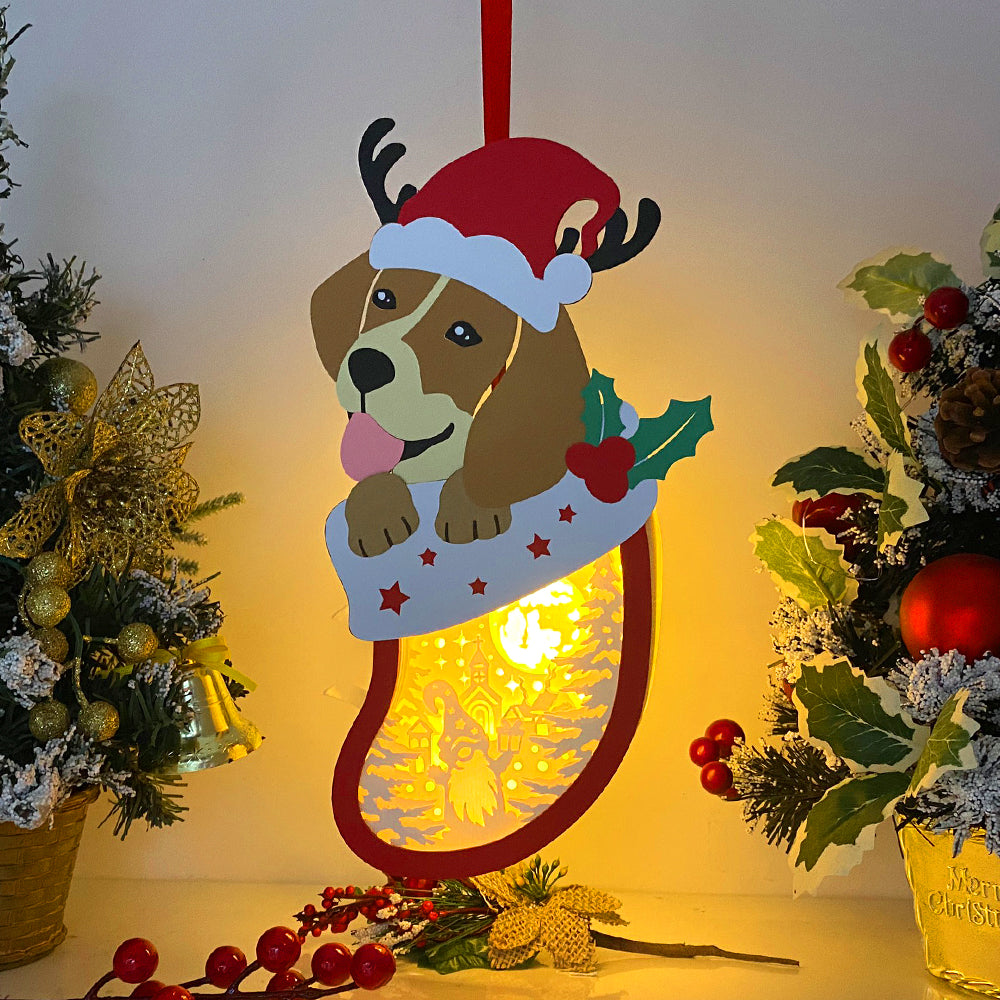 Christmas Gnome – 3D Box SVG File for Cricut & Silhouette