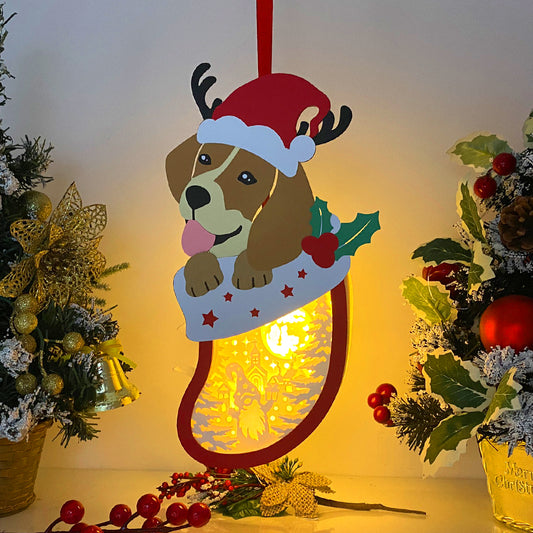 Christmas Gnome – 3D Box SVG File for Cricut & Silhouette