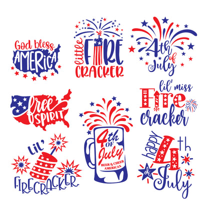 Happy 4th Of July - Cricut File - VEKTOR KRAFT