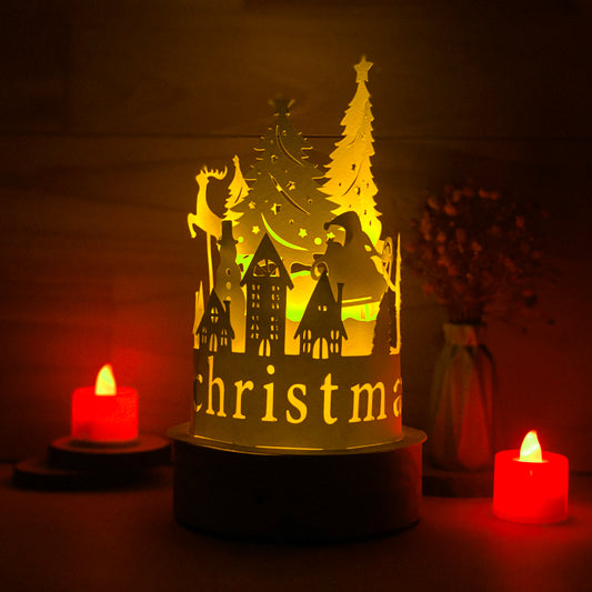 Xmas 4 - 3D Dome Lantern File - Cricut File  - VEKTOR KRAFT