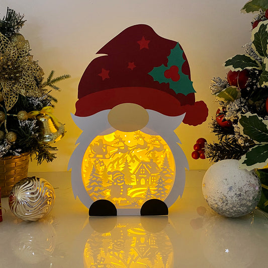 Christmas Snowman 4 – 3D Box SVG File for Cricut & Silhouette