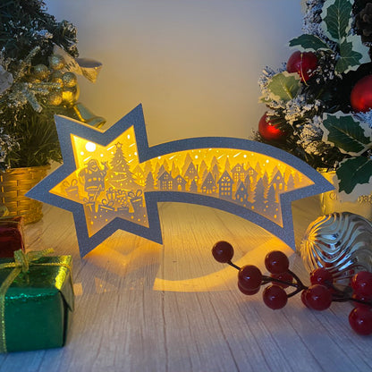 Merry Christmas – 3D Box SVG File for Cricut & Silhouette