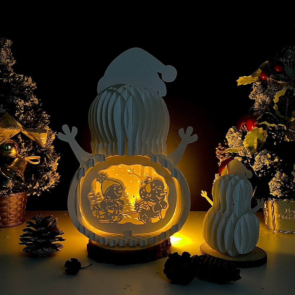 Xmas 1 – 3D Pop-Up Card SVG File for Cricut & Silhouette