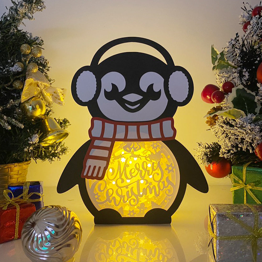 Merry Christmas – 3D Box SVG File for Cricut & Silhouette