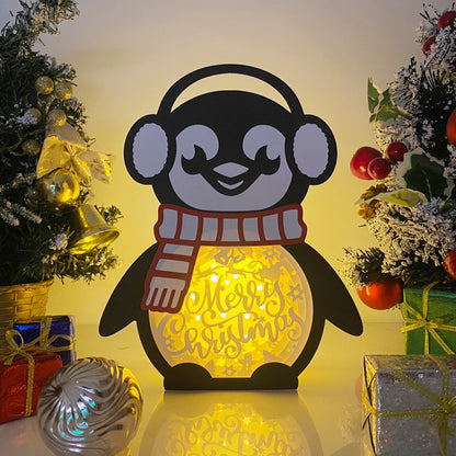 Merry Christmas – 3D Box SVG File for Cricut & Silhouette