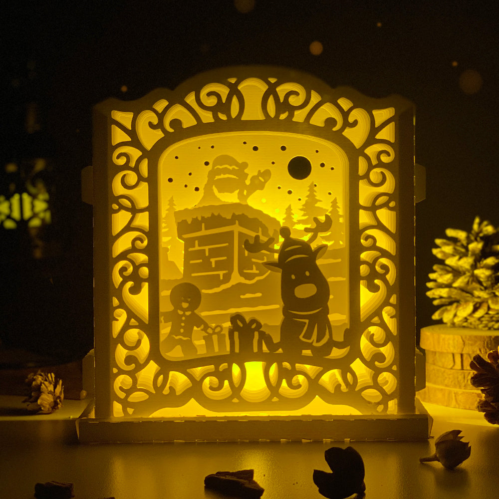 Christmas 6 – 3D Pop-Up Card SVG File for Cricut & Silhouette