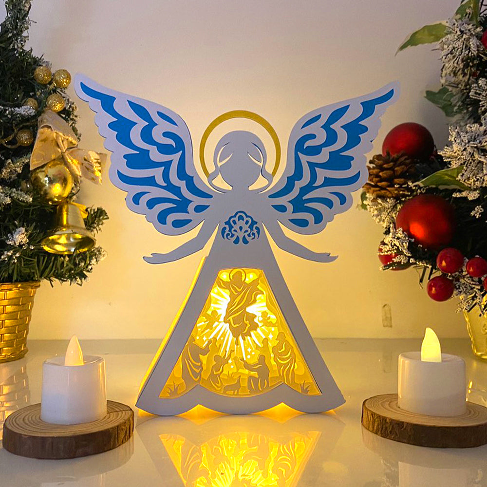 Jesus – 3D Box SVG File for Cricut & Silhouette