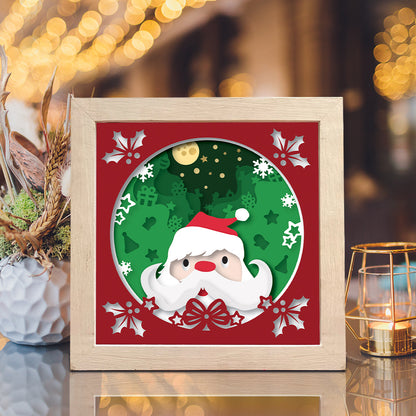 Christmas – 3D Shadow Box SVG File for Cricut & Silhouette