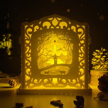 Jesus – 3D Pop-Up Card SVG File for Cricut & Silhouette