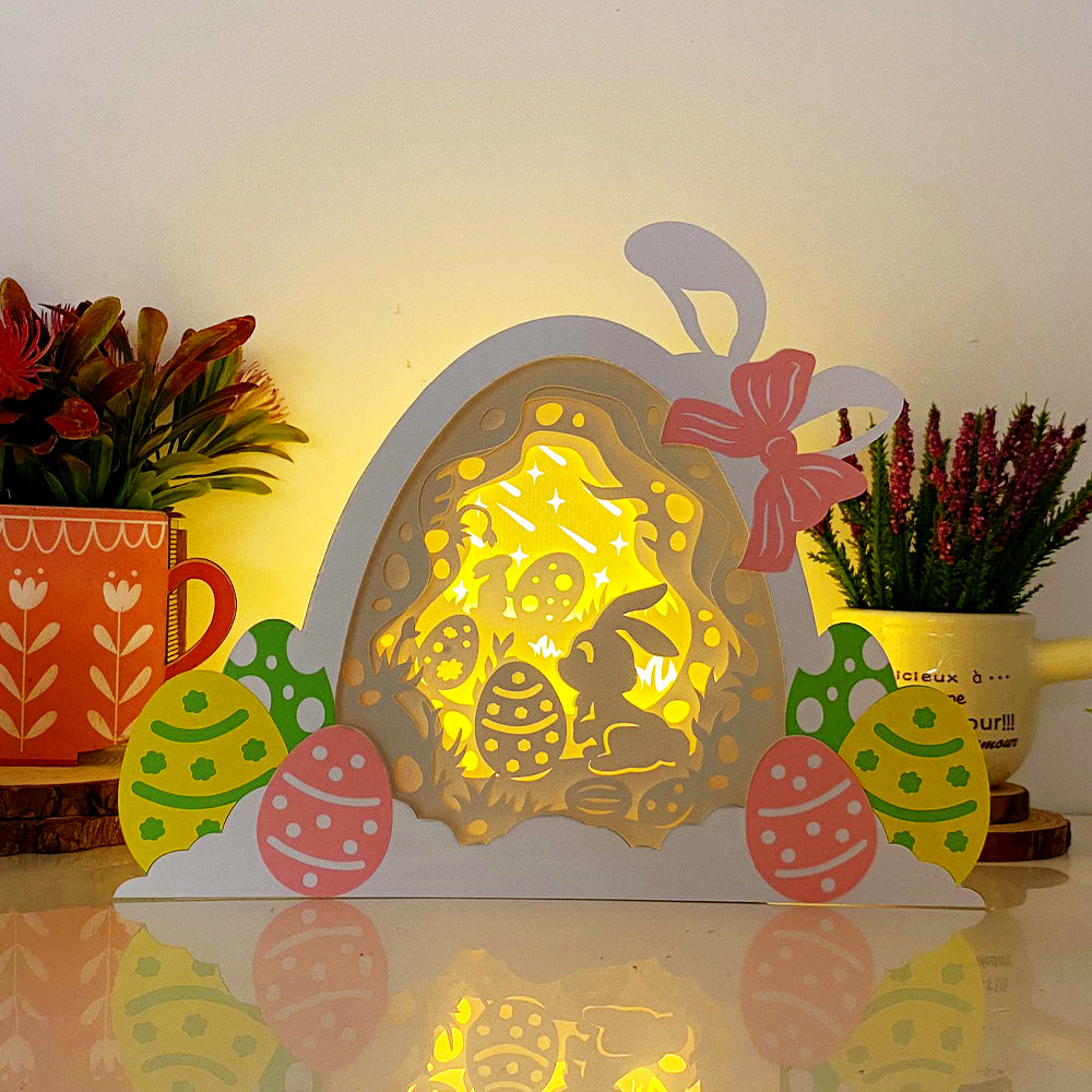 Bunny Easter 2 – 3D Eggs Box File - Cricut File - VEKTOR KRAFT