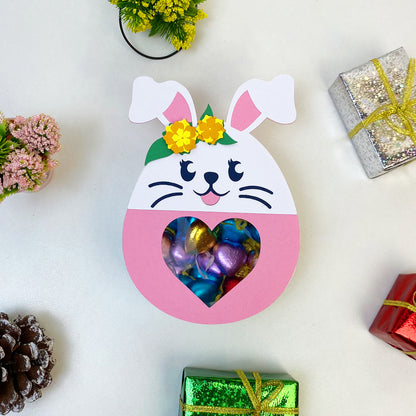 Cute Bunny – 3D Box SVG File for Cricut & Silhouette