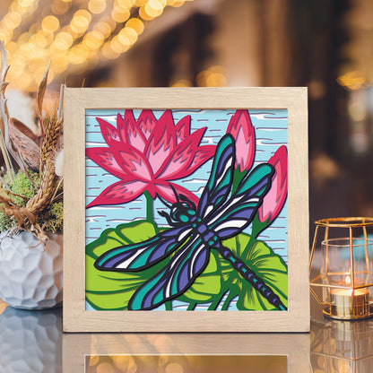 Dragonfly 3 – 3D Shadow Box SVG File for Cricut & Silhouette