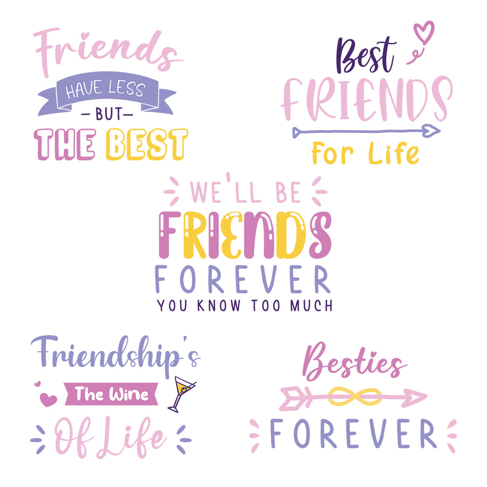 Bestie – 3D Lightbox SVG File for Cricut & Silhouette