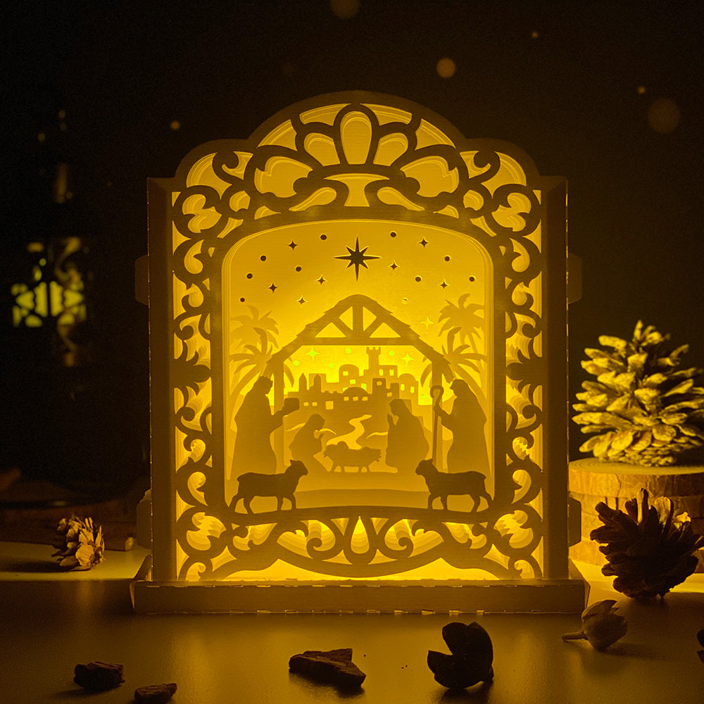 Christmas 2 – 3D Pop-Up Card SVG File for Cricut & Silhouette