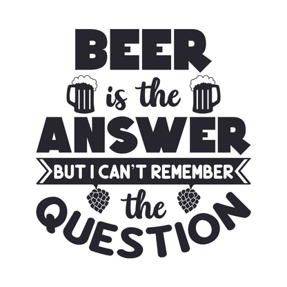 Beer is the Answer – 3D Lightbox SVG File for Cricut & Silhouette