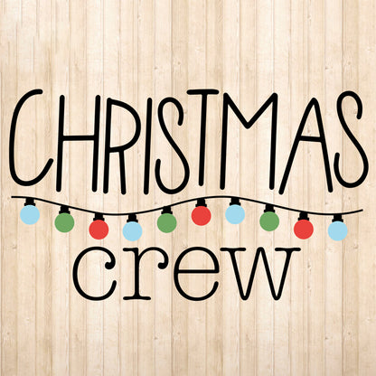 Christmas Crew – 3D Lightbox SVG File for Cricut & Silhouette